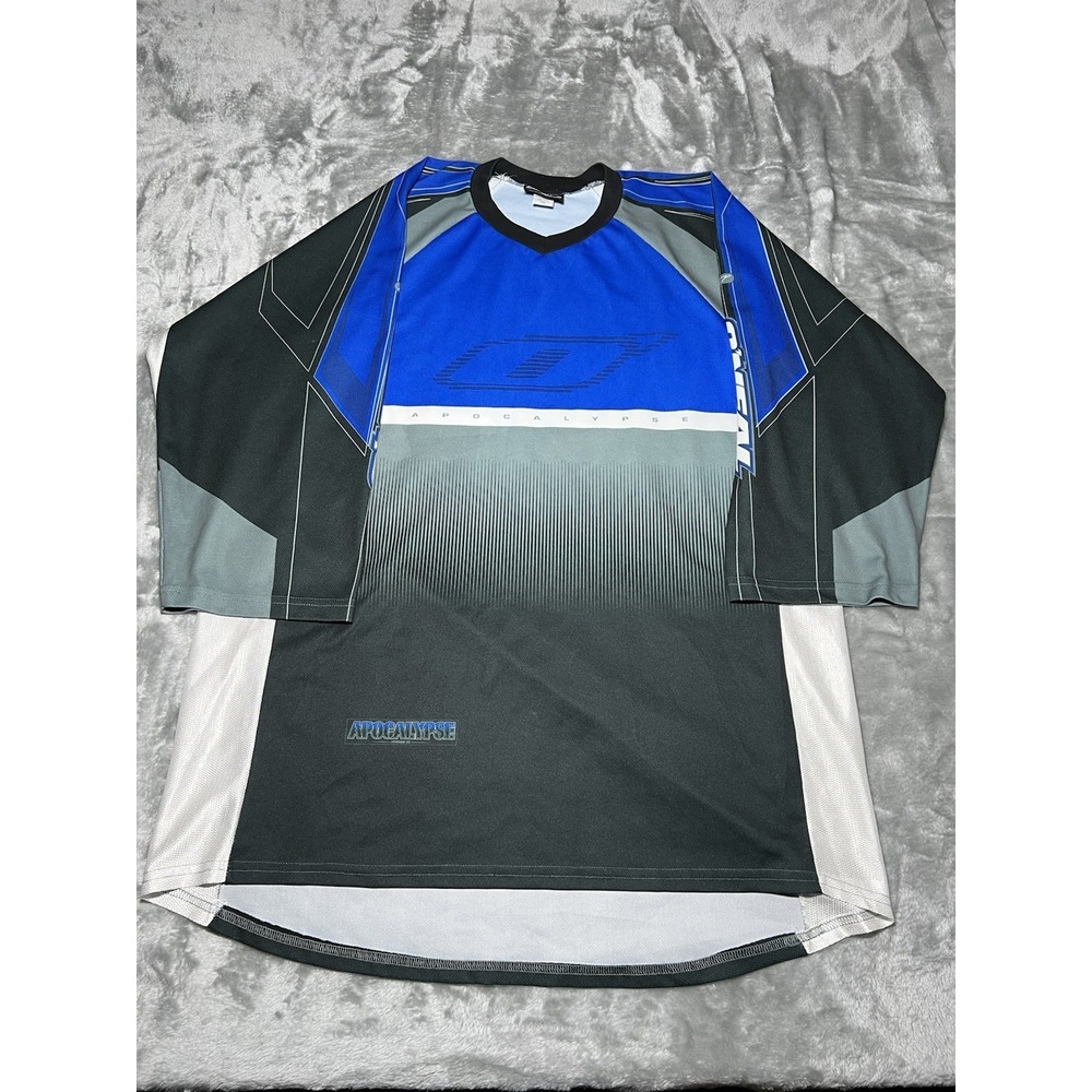 O'Neal Jersey Men Size XXL Motocross Racing Blue Dirtbike Moto